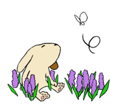 Gentle dog sticker #6392435