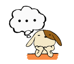 Gentle dog sticker #6392437