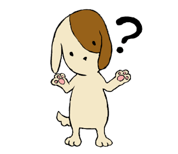 Gentle dog sticker #6392438