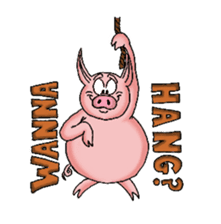 Piggie the Pig sticker #6393371