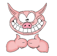 Piggie the Pig sticker #6393384