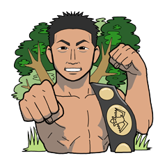 Champion Mr.Shimada with Forest Animals