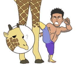 Champion Mr.Shimada with Forest Animals sticker #6393450