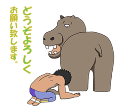 Champion Mr.Shimada with Forest Animals sticker #6393458