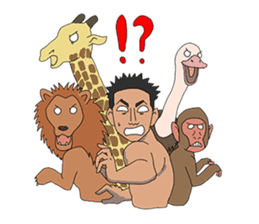 Champion Mr.Shimada with Forest Animals sticker #6393466