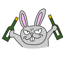 hemmij rabbitson2!!! sticker #6393628