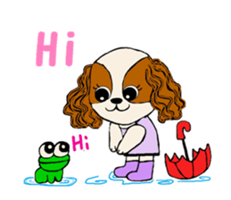 pretty Cavalier sticker2 sticker #6393813