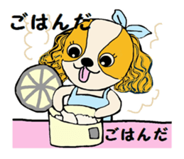 pretty Cavalier sticker2 sticker #6393821