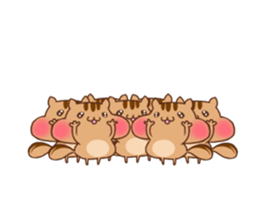 so cute squirrel sticker part2 sticker #6394011