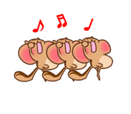 so cute squirrel sticker part2 sticker #6394017