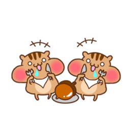 so cute squirrel sticker part2 sticker #6394021