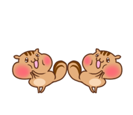 so cute squirrel sticker part2 sticker #6394023
