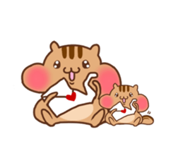 so cute squirrel sticker part2 sticker #6394024