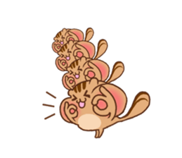 so cute squirrel sticker part2 sticker #6394031