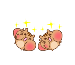 so cute squirrel sticker part2 sticker #6394037