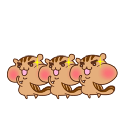 so cute squirrel sticker part2 sticker #6394038