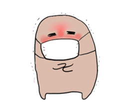 Mole of Ah-chan sticker #6394074