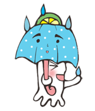 Squid V.S Saury sticker #6394290