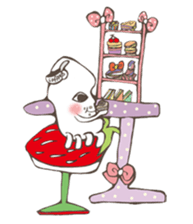 Squid V.S Saury sticker #6394308