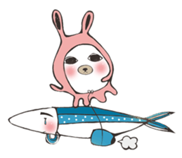 Squid V.S Saury sticker #6394319