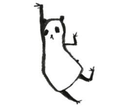 Pan!Pan! pandas. sticker #6394730