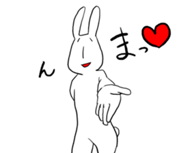 long2facerabbit sticker #6395862