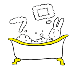 long2facerabbit sticker #6395864