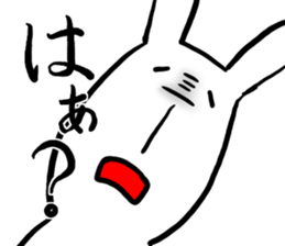 long2facerabbit sticker #6395870
