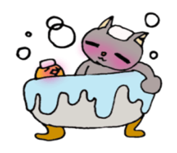 Crimson the Cat and P-san sticker #6396220