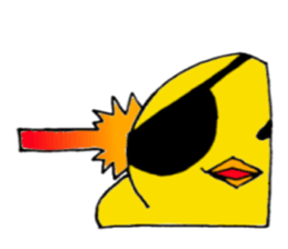 Crimson the Cat and P-san sticker #6396239