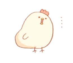 Chick & Hen & Egg Stickers 2 sticker #6397064