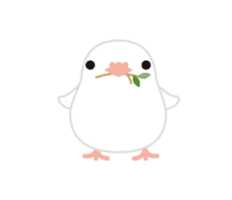 koro-maru club (bird) sticker #6397200
