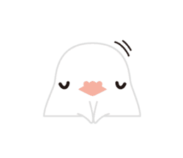 koro-maru club (bird) sticker #6397202