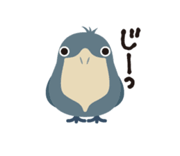 koro-maru club (bird) sticker #6397220