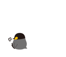 koro-maru club (bird) sticker #6397236