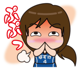 Basketball daughter 2 sticker #6397301