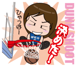 Basketball daughter 2 sticker #6397316