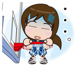 Basketball daughter 2 sticker #6397317