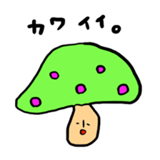 kinoko-tachi 2 sticker #6397948