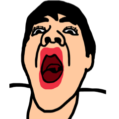 Person of an interesting expression