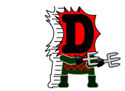 one letter Part3 sticker #6398443