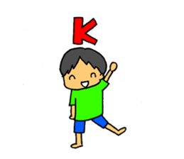 3 Years old boy. sticker #6398706