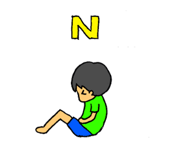 3 Years old boy. sticker #6398707