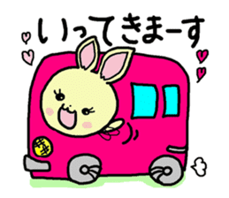 Sticker of a cute rabbit2 sticker #6398893