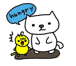 parakeet of piichan sometime cats sticker #6399165