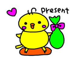 parakeet of piichan sometime cats sticker #6399167