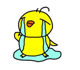 parakeet of piichan sometime cats sticker #6399174