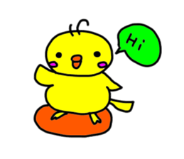parakeet of piichan sometime cats sticker #6399176
