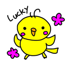parakeet of piichan sometime cats sticker #6399187