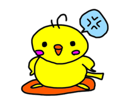 parakeet of piichan sometime cats sticker #6399193